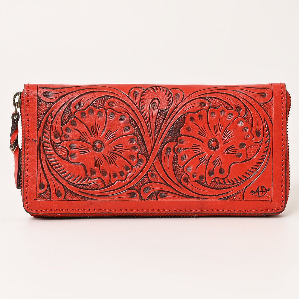American Darling Hand Tooled Genuine Leather Women Bag Western Handbag Purse