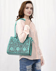 ADBGZ732B American Darling Hand Tooled Genuine Leather Women Bag Western Handbag Purse