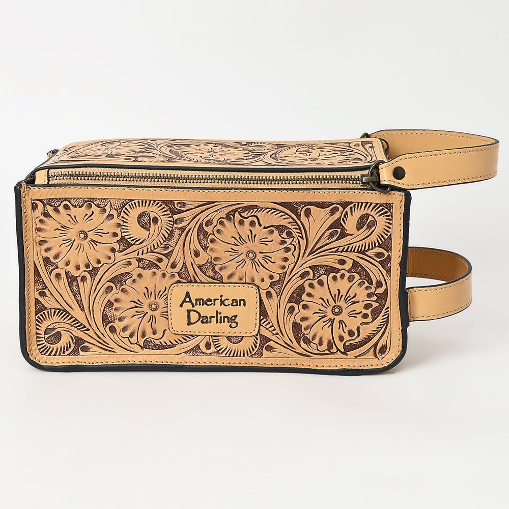 American Darling Hand Tooled Genuine Leather Women Bag Western Handbag Purse