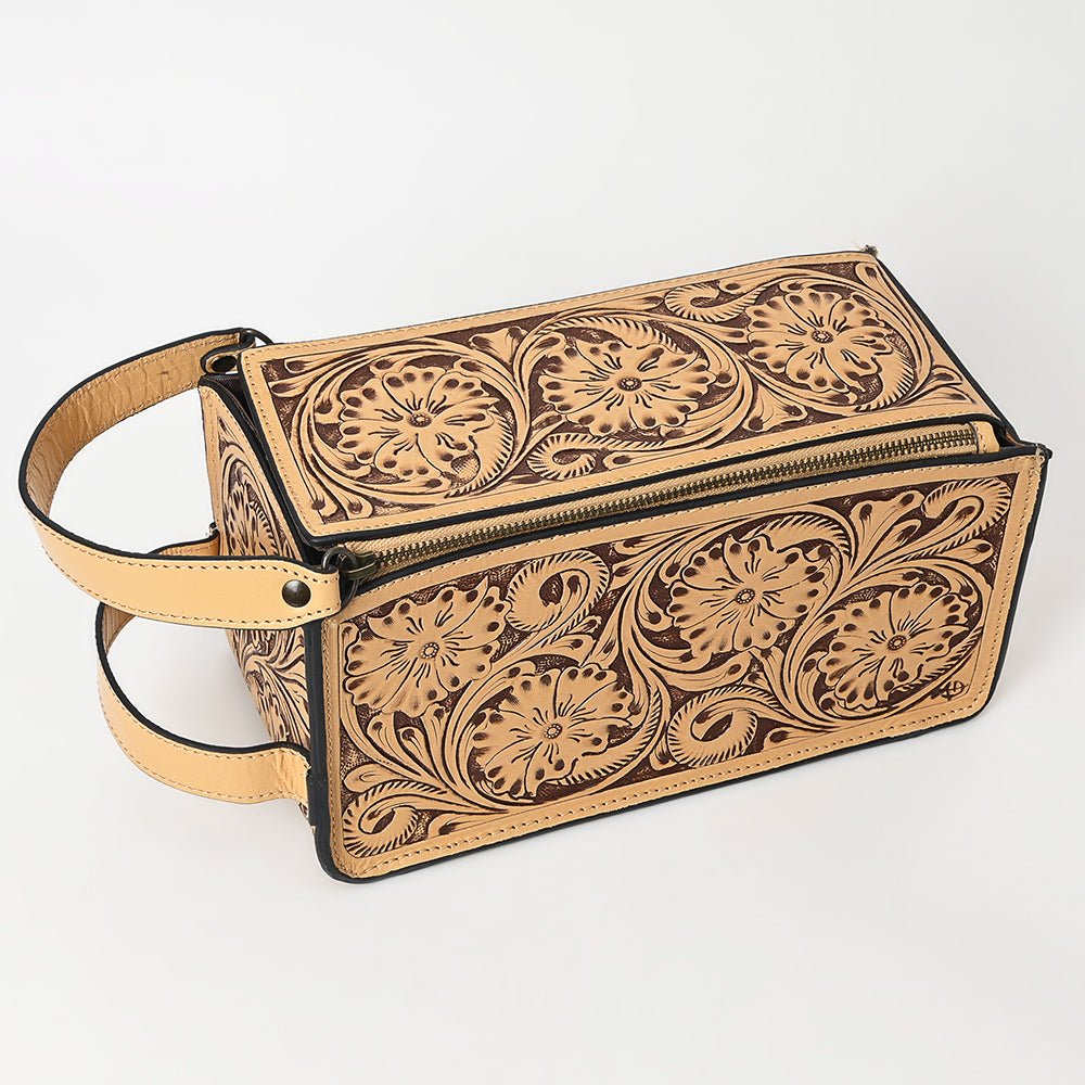 American Darling Hand Tooled Genuine Leather Women Bag Western Handbag Purse