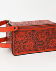 American Darling Hand Tooled Genuine Leather Women Bag Western Handbag Purse
