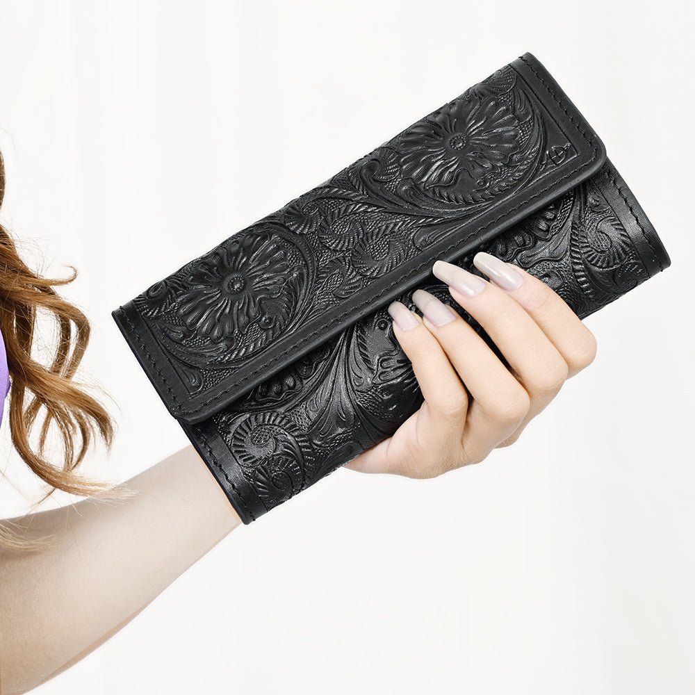 American Darling Hand Tooled Genuine Leather Women Bag Western Handbag Purse