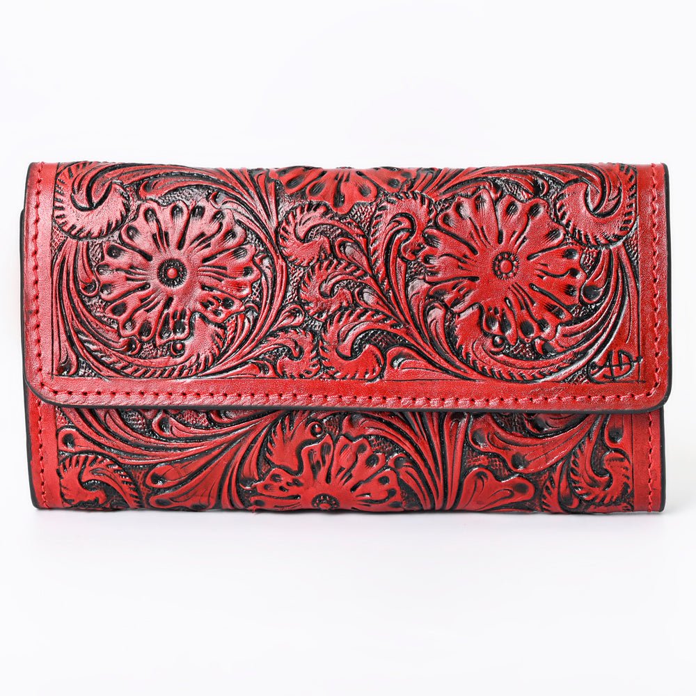 American Darling Hand Tooled Genuine Leather Women Bag Western Handbag Purse