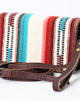 American Darling Organiser Bag Handcrafted from Crocodile Embossed Genuine Leather with YKK Zipper and Detachable Strap