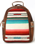 American Darling Hair On Genuine Leather Women Bag Western Handbag Purse