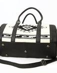 American Darling Women's Duffel Bag Western Hair On Genuine Leather Handbag and Ladies Purse