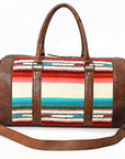 American Darling Women's Duffel Bag Western Hair On Genuine Leather Handbag and Ladies Purse