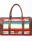 American Darling Women's Duffel Bag Western Hair On Genuine Leather Handbag and Ladies Purse