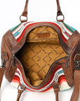American Darling Women's Duffel Bag Western Hair On Genuine Leather Handbag and Ladies Purse