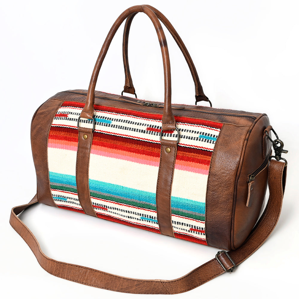 American Darling Women's Duffel Bag Western Hair On Genuine Leather Handbag and Ladies Purse