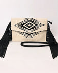 ADBGS178BG American Darling Saddle Blanket Genuine Leather Women Bag Western Handbag Purse