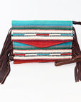 ADBGS178BH American Darling Saddle Blanket Genuine Leather Women Bag Western Handbag Purse