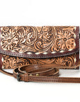 American Darling Wallet Hand Tooled Genuine Leather women bag western handbag purse