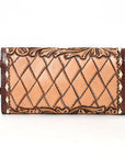 American Darling Wallet Hand Tooled Genuine Leather women bag western handbag purse