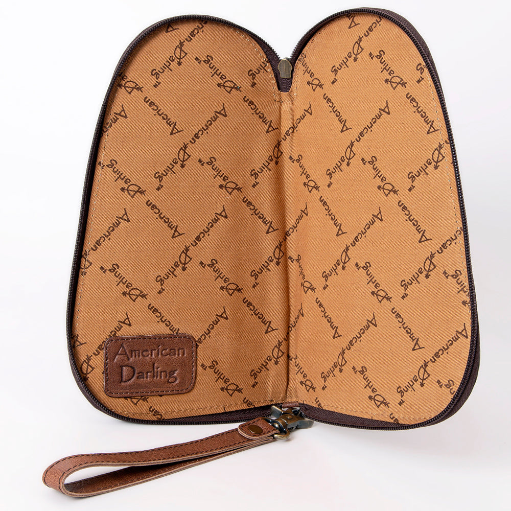 ADGC102 American Darling Hand Tooled Genuine Leather Women Bag Western Handbag Purse