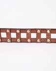 American Darling Full Grain Genuine American Leather Belt Men and Women