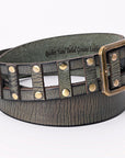American Darling Beautifully Hand Tooled Genuine American Leather Belt Men and  Women
