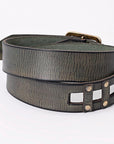 American Darling Beautifully Hand Tooled Genuine American Leather Belt Men and  Women