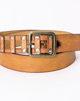 American Darling Full Grain Genuine American Leather Belt Men and Women