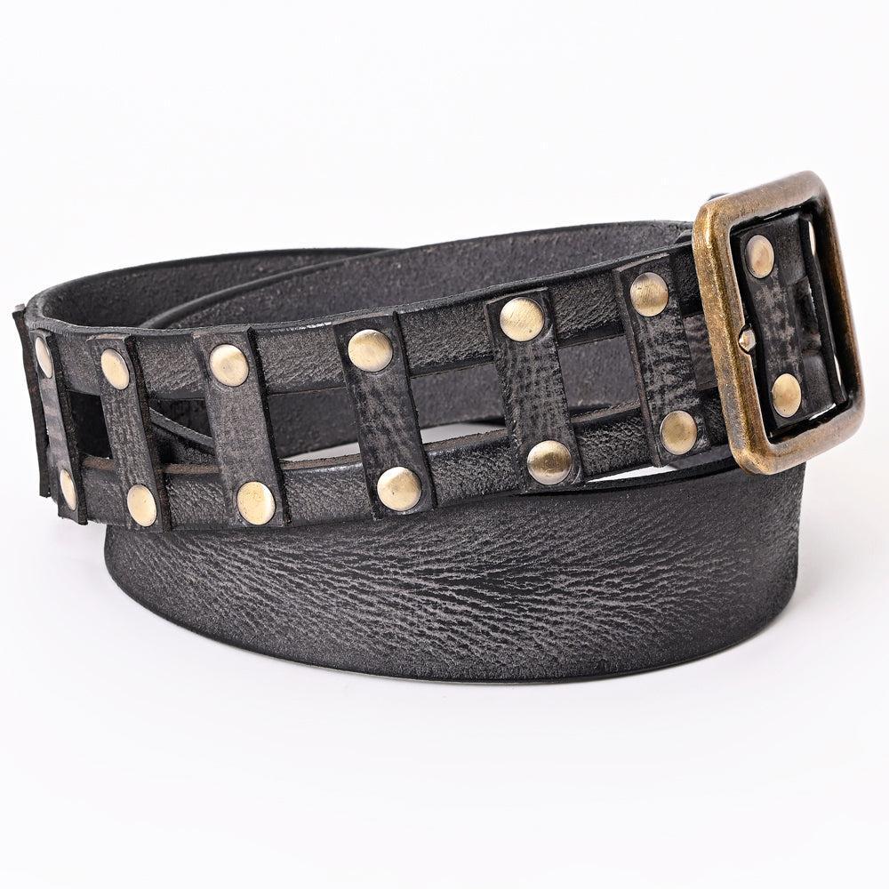 American Darling Full Grain Genuine American Leather Belt Men and Women