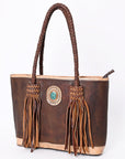 American Darling ADBGM315A Tote Genuine Leather Women Bag Western Handbag Purse