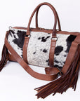 ADBG1095 American Darling Duffel Hair-On Genuine Leather women bag western handbag purse
