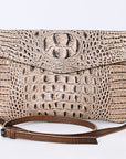 ADBGS178BI American Darling Crocodile Embossed Genuine Leather Women Bag Western Handbag Purse