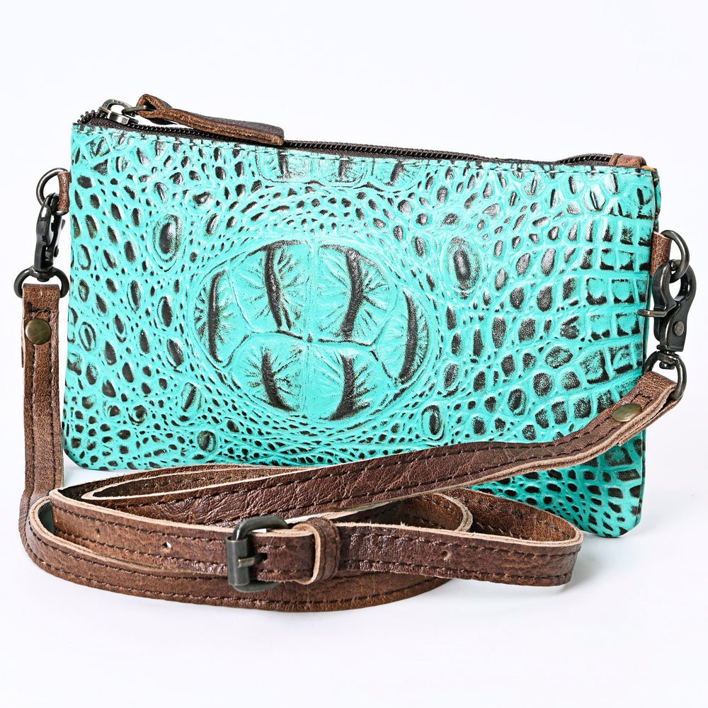 American Darling Coin Purse Hand Tooled Genuine Leather women bag western handbag purse