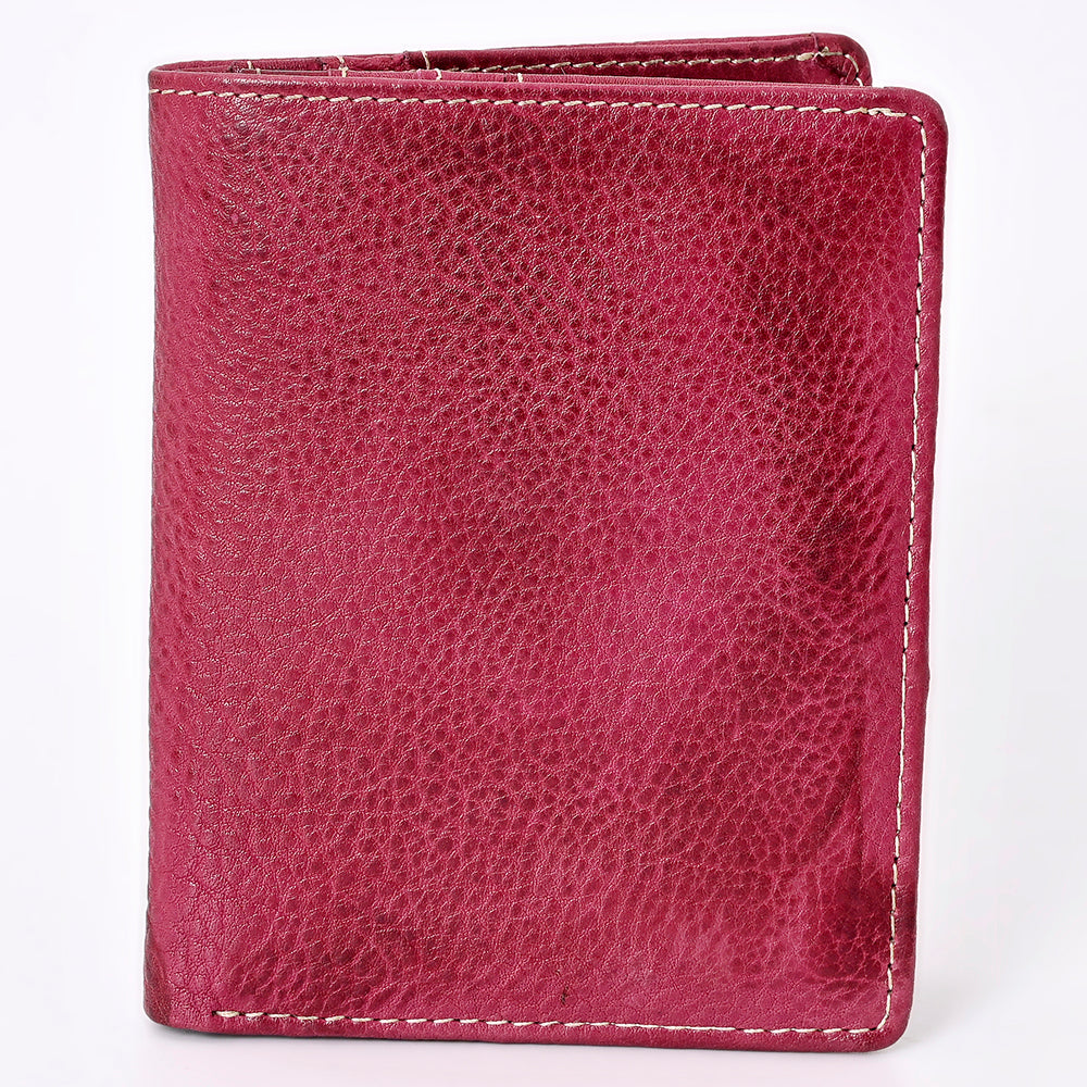 Never Mind Nmbgm128D Card-Holder Vintage Handmade Genuine Cowhide Leather Women Bag Western Handbag Purse