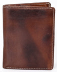 Never Mind Nmbgm128E Card-Holder Vintage Handmade Genuine Cowhide Leather Women Bag Western Handbag Purse