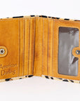 American Darling Card-Holder Hair-On Genuine Leather Women Bag Western Handbag Purse