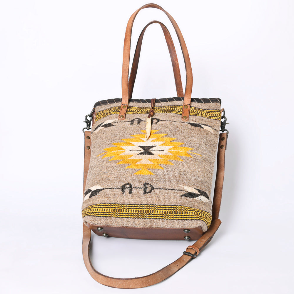 ADBG1111 American Darling Tote Saddle Blanket Genuine Leather women bag western handbag purse