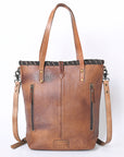 ADBG1111 American Darling Tote Saddle Blanket Genuine Leather women bag western handbag purse