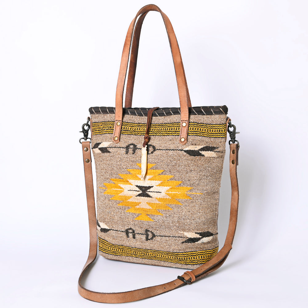 ADBG1111 American Darling Tote Saddle Blanket Genuine Leather women bag western handbag purse