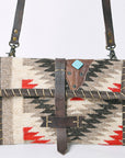 ADBG1117 American Darling Wallet Saddle Blanket Genuine Leather women bag western handbag purse