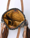 ADBG1120 American Darling Tote Saddle Blanket Genuine Leather women bag western handbag purse