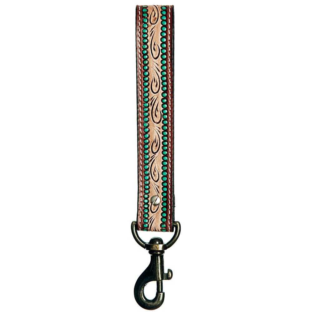 American Darling Full Grain Genuine Leather Handle Strap For Wristlet Bags