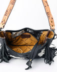 American Darling Hobo Hair On Genuine Leather Women Bag Western Handbag Purse
