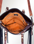 American Darling Cross Body I Hand Tooled Hair-On Genuine Leather Women Bag Western Handbag Purse