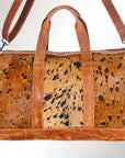 American Darling ADBGS174BRAC1 Duffel Hair-On Genuine Leather Women Bag Western Handbag Purse