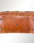 American Darling ADBGS174BRAC1 Duffel Hair-On Genuine Leather Women Bag Western Handbag Purse