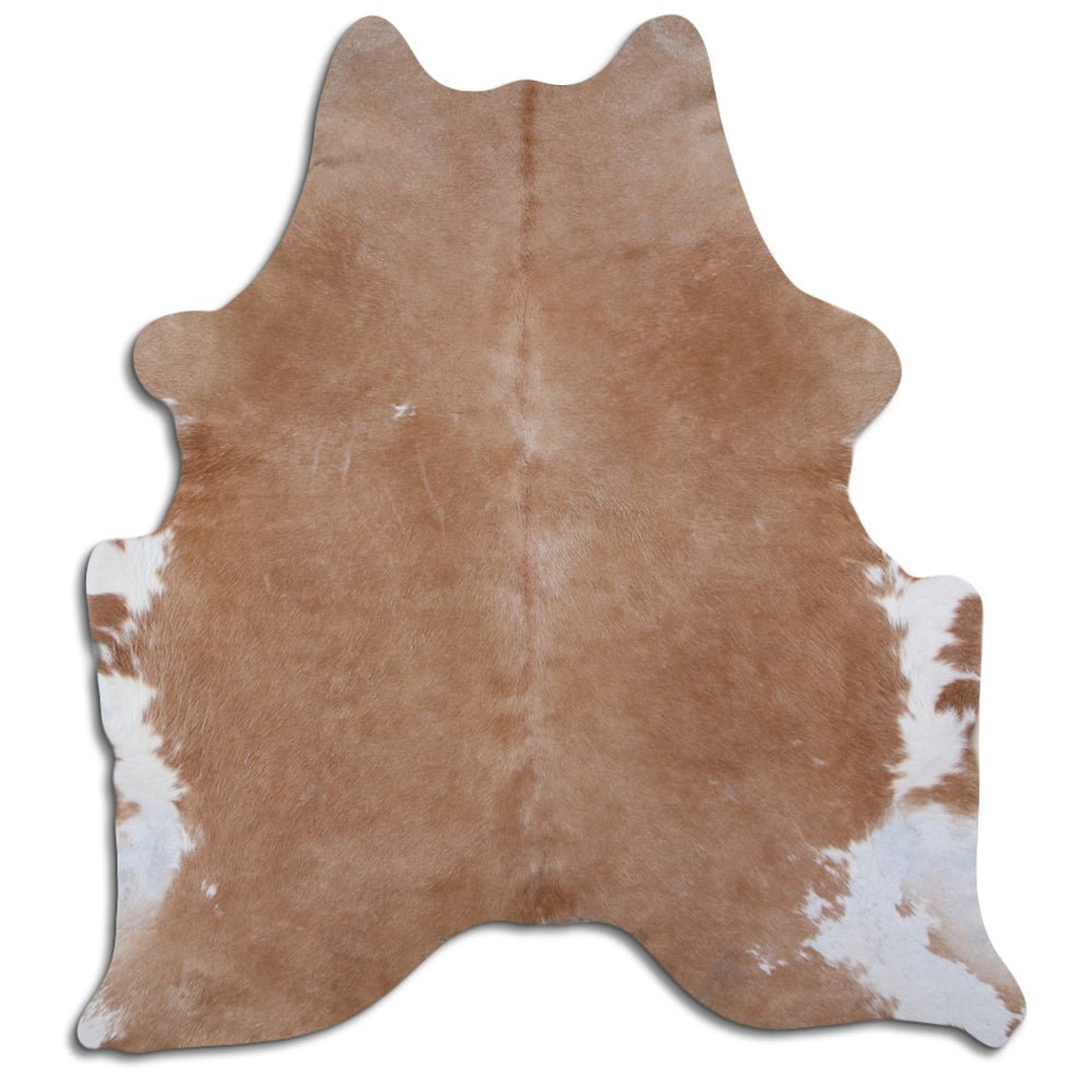 7.5 Ft X 6.5 Ft Genuine Brazilian Cowhide Skin Rug by Hilason | Hair-On Leather Home Décor Carpet