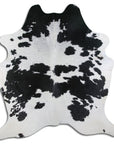 7.5 Ft X 6.5 Ft Genuine Brazilian Cowhide Skin Rug by Hilason | Hair-On Leather Home Décor Carpet