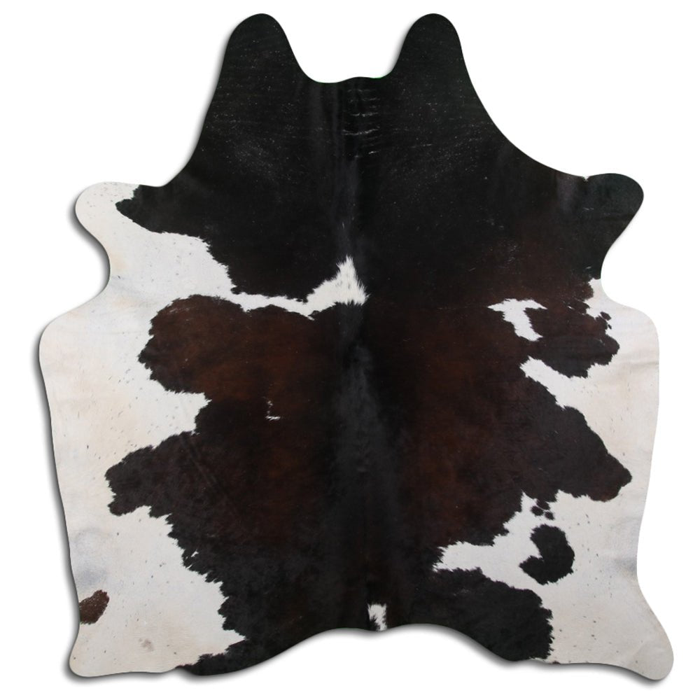 7.5 Ft X 7 Ft Genuine Brazilian Cowhide Skin Rug by Hilason | Hair-On Leather Home Décor Carpet