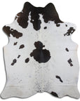 7.5 Ft X 6 Ft Genuine Brazilian Cowhide Skin Rug by Hilason | Hair-On Leather Home Décor Carpet