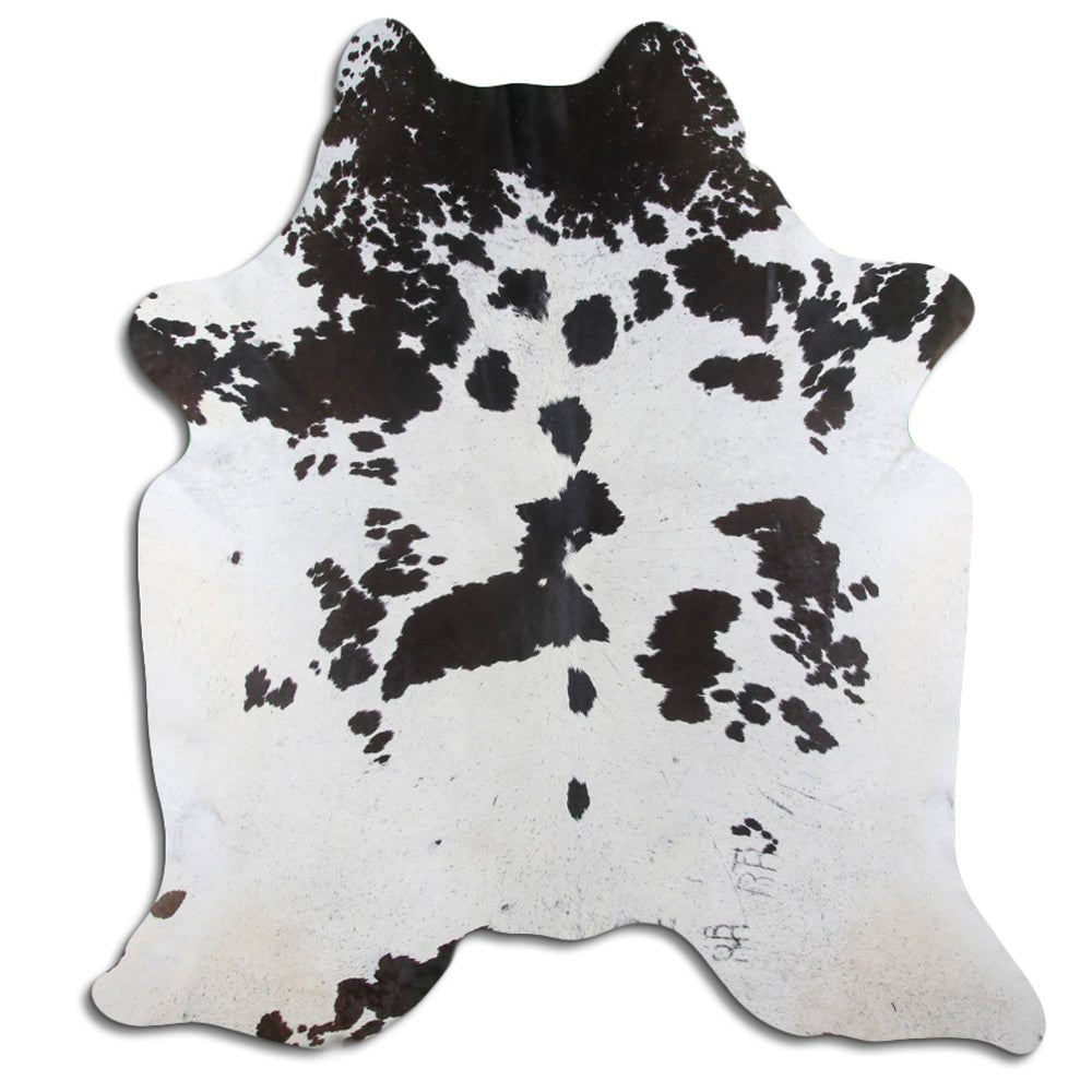 8 Ft X 7 Ft Genuine Brazilian Cowhide Skin Rug by Hilason | Hair-On Leather Home Décor Carpet