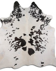 8 Ft X 7 Ft Genuine Brazilian Cowhide Skin Rug by Hilason | Hair-On Leather Home Décor Carpet