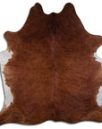 8 Ft X 7.5 Ft Genuine Brazilian Cowhide Skin Rug by Hilason | Hair-On Leather Home Décor Carpet