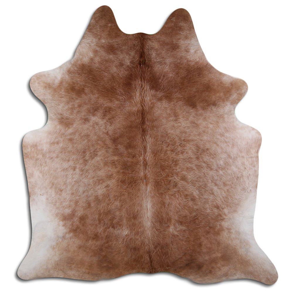 7.5 Ft X 6.5 Ft Genuine Brazilian Cowhide Skin Rug by Hilason | Hair-On Leather Home Décor Carpet