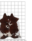 7.5 Ft X 7 Ft Genuine Brazilian Cowhide Skin Rug by Hilason | Hair-On Leather Home Décor Carpet